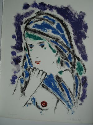 Theo van der Horst - `Blauwe gedachten ` kopen? Bied vanaf 75!