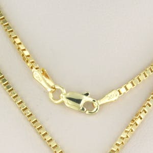 14k geel gouden collier met een gouden camee hanger - 50 cm lang kopen? Bied vanaf 280!