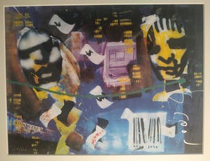 Herman Brood - ingelijste zeefdruk: Financial Times (nette lijst) kopen? Bied vanaf 175!