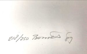 Bob Bonies - & Frans Molenaar: Abstracte compositie - Modeontwerp 2x handgesigneerd 1989 kopen? Bied vanaf 100!