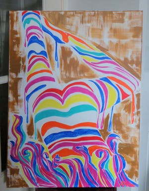 Elena Polyakova - Liggend in het zand kopen? Bied vanaf 135!