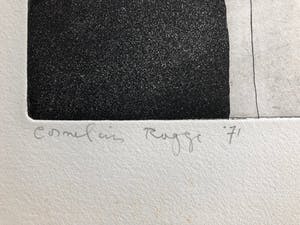 Cornelius Rogge - ets - zonder titel kopen? Bied vanaf 10!