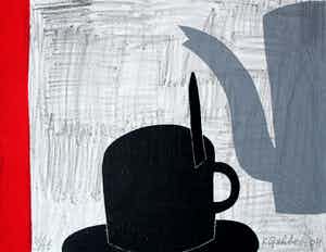 Klaas Gubbels - Zeefdruk - 2004 verkocht voor € 295!