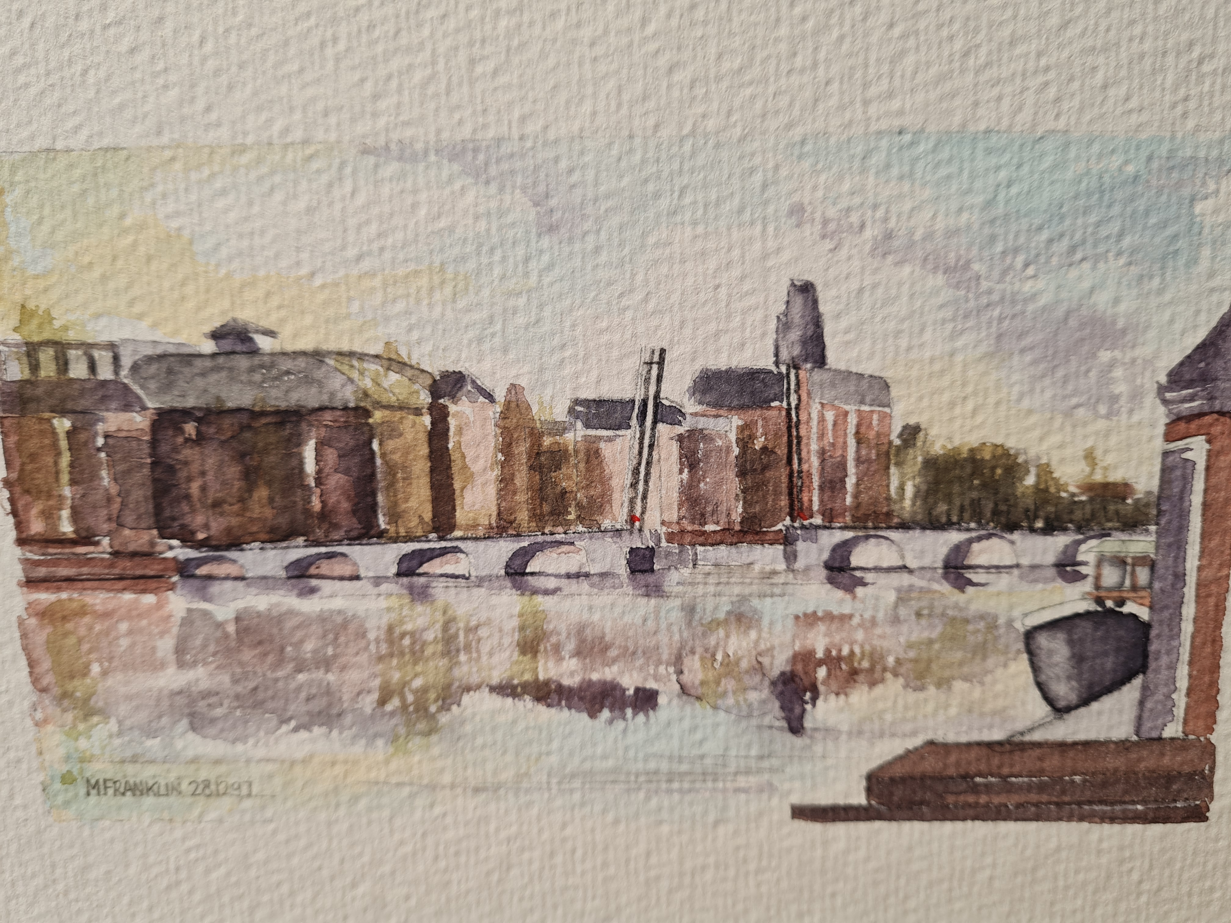 Buy Franklin Meijer - Magere brug Amsterdam? Bid from 20!