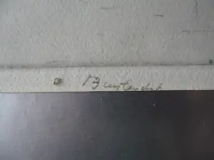 Anton Buytendijk - Ets, Abstract landschap. kopen? Bied vanaf 40!