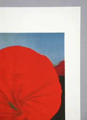 Max Ernst - Rote Blume - Lithografie in beperkte oplage - 1960 - Mourlot - gesigneerd kopen? Bied vanaf 350!