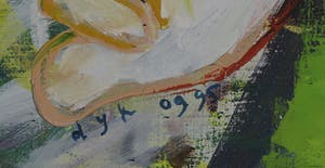 Martin van Dijk - Olie en acryl op doek, Umbrisch landschap - Ingelijst kopen? Bied vanaf 300!