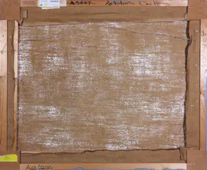 Maria Donker - Olieverf op doek, De stad en de zee - Ingelijst kopen? Bied vanaf 100!