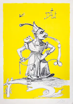 Salvador Dali - Salvador Dali 'Les Songes Drolatiques de Pantagruel' kopen? Bied vanaf 1000!
