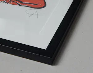 Alexander Calder - Lettera Z Photolithographie 1974 Bolaffi Arte signiert, gerahmt kopen? Bied vanaf 170!