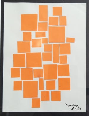 Siep van den Berg - Collage met oranje kopen? Bied vanaf 125!