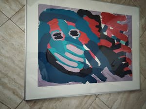 Karel Appel - another blue head again kopen? Bied vanaf 1!