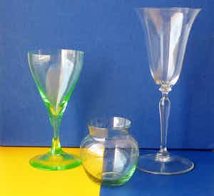 Royal Leerdam - A.D. Copier en K.P.C. de Bazel glazen verkocht voor € 45!