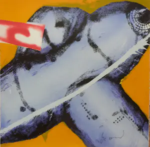 Herman Brood - Kleurenzeefdruk JUMBO Handgesigneerd kaufen? Bieten Sie von 10!