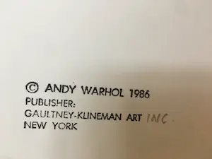 Andy Warhol - Zeefdruk, John Wayne, uit Cowboys & Indians - Ingelijst kopen? Bied vanaf 1!