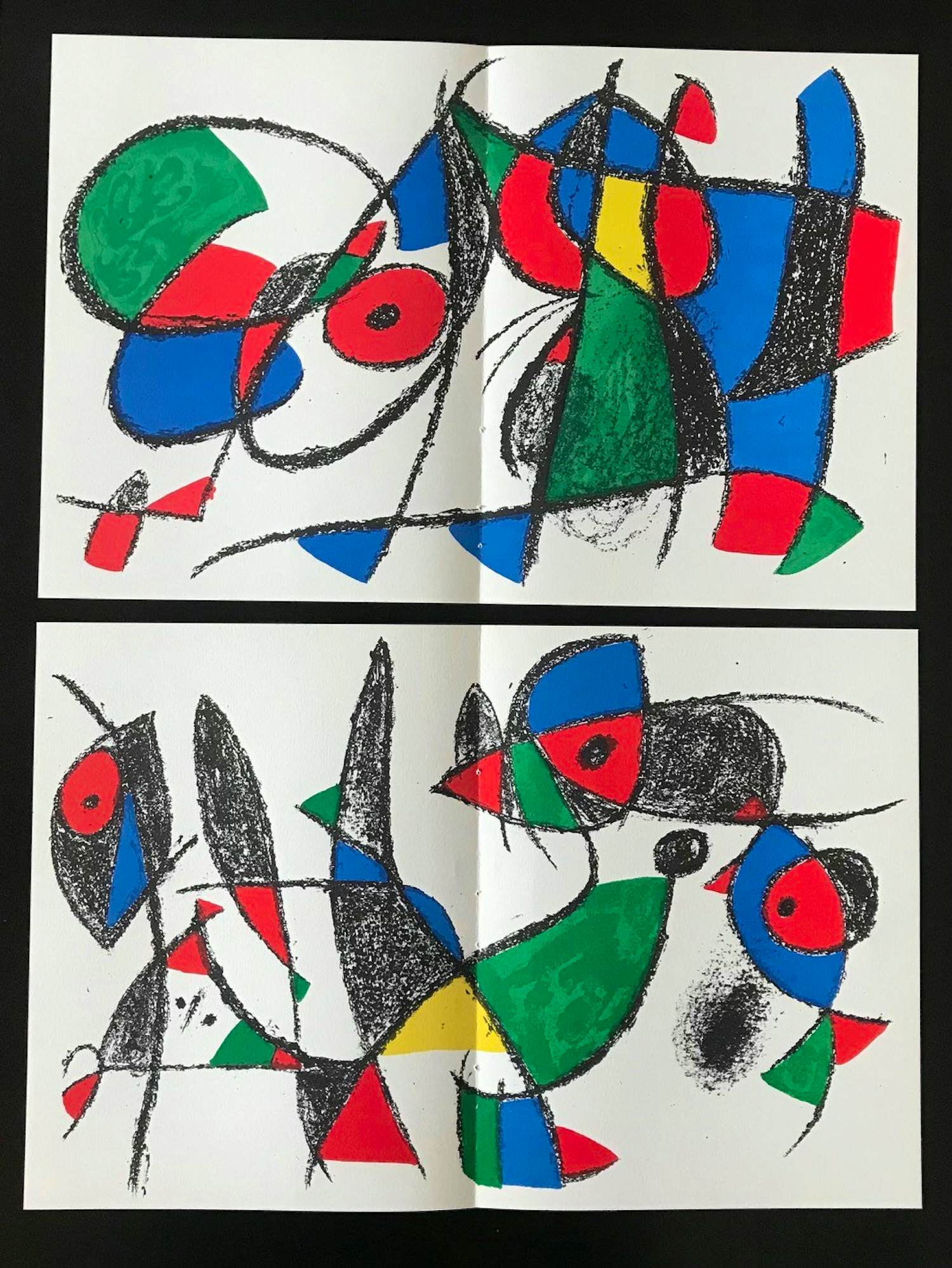 Joan Miro - Lithographie Originale VIII en IX kopen? Bied vanaf 50!
