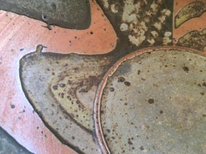 Joop Crompvoets - gedecoreerde schaal met 2 oortjes - keramiek kopen? Bied vanaf 69!