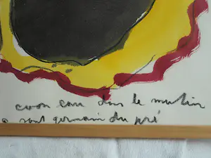 Anton Heyboer - Ingelijst & groot , Pastel & acryl, Can Can danseressen in Parijs kopen? Bied vanaf 300!