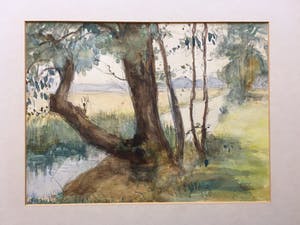 Willem Kooiman - Vier landschappen kopen? Bied vanaf 30!