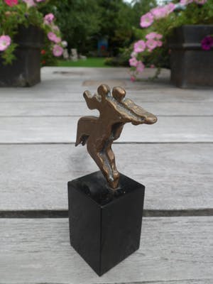 Eric Claus - Brons op sokkel - Tango kopen? Bied vanaf 149!