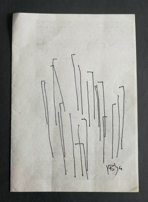 Henk van Bottenburg - Abstract. Staande figuren. kopen? Bied vanaf 29!