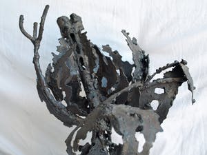 Niet of onleesbaar gesigneerd - Beeld van Metaal, “Vogel” kopen? Bied vanaf 10!