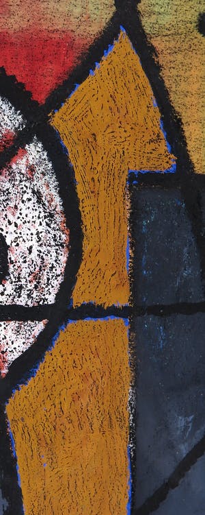 Will Leewens - Abstracte compositie in gemengde techniek kopen? Bied vanaf 350!