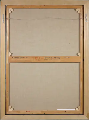 Willem Claassen - Acryl op doek, Martyrium - Ingelijst (Groot formaat!) kopen? Bied vanaf 1!