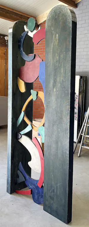 Cole Morgan - Houtsculptuur kopen? Bied vanaf 1500!