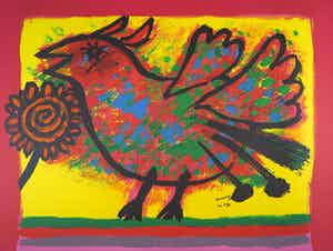 Corneille - Litho, La Peschiera (Groot) verkocht voor € 200!