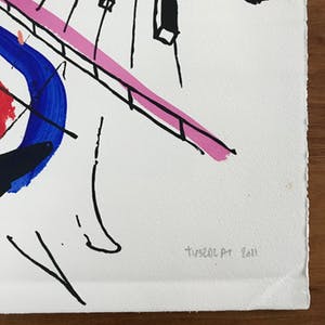 Michel Tyszblat - Ingekleurde zeefdruk - Gesigneerd - 2011 - Zeer goede staat kopen? Bied vanaf 45!