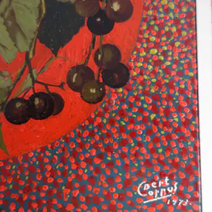 Bert Coppus - 3 vogels met druiventakken kopen? Bied vanaf 40!