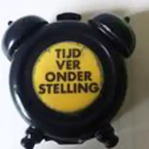 Bob Lens - Keramische wekker verkauft für € 25!