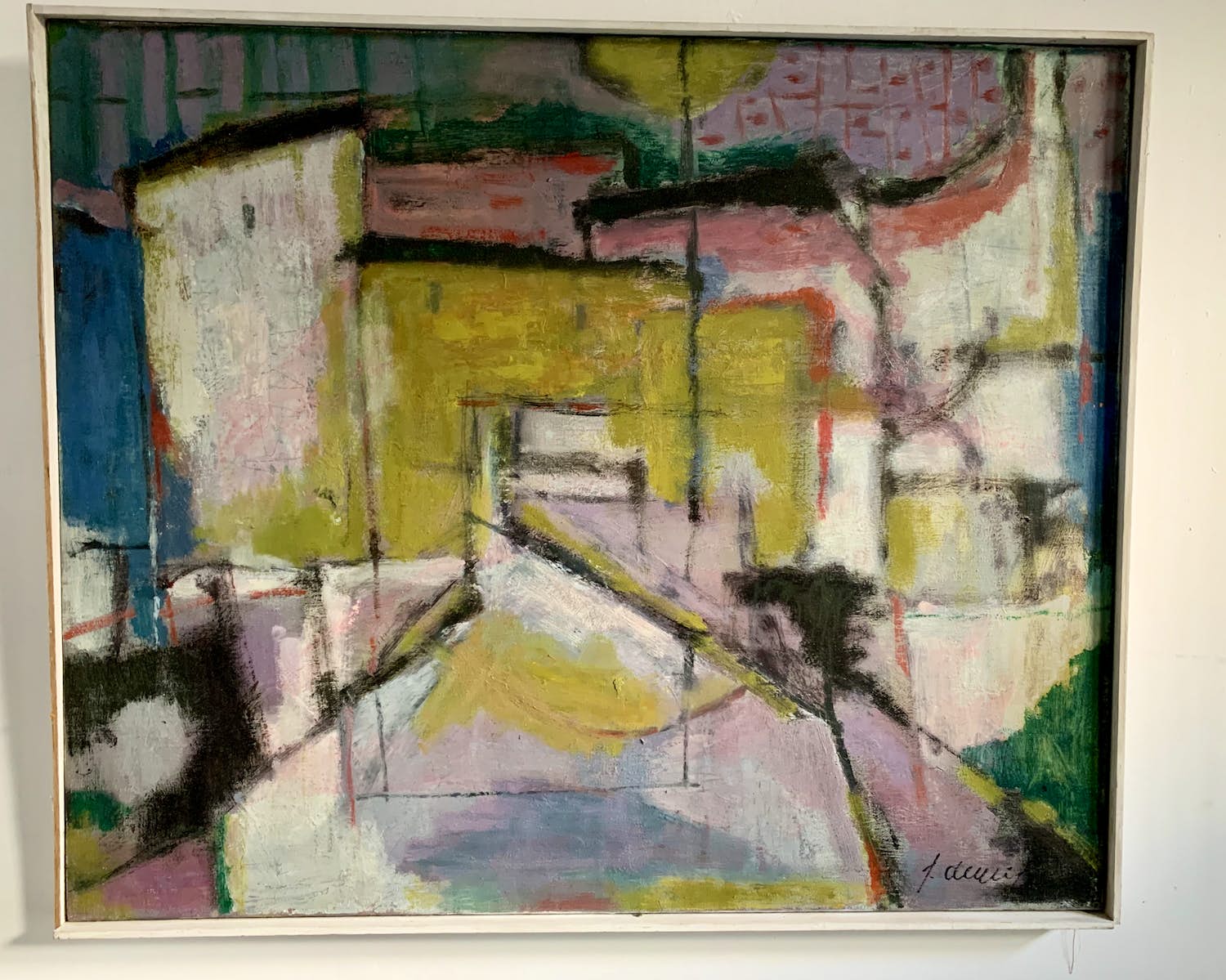 Frans de Wit - Compositie "Alès" verkocht voor € 200!