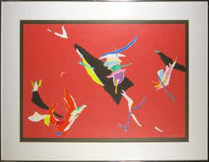 Gerard 't Hart - Collage, Zonder titel - Ingelijst (Groot) verkocht voor € 50!