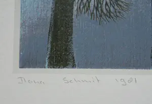 Ilona Schmit - Prachtig, groot winterlandschap.Schaatsen in de avond. kopen? Bied vanaf 75!