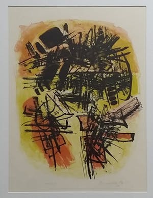 Corneille - Prachtige litho uit 1959 - Afgebeeld in MEULENHOF kopen? Bied vanaf 325!