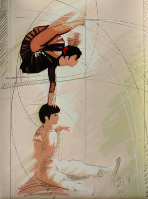 Nico Vrielink - Acrobaten kopen? Bied vanaf 50!