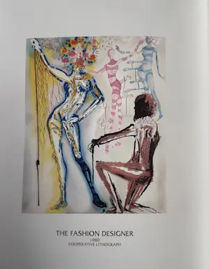 Salvador Dali - "Dali in Manhattan". With a very large collection of Dali's works. kopen? Bied vanaf 30!