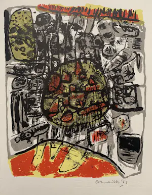 Corneille - Complete portfolio met 8 kleurenlitho's | 'Jardin Errant' | 1963 kopen? Bied vanaf 3600!