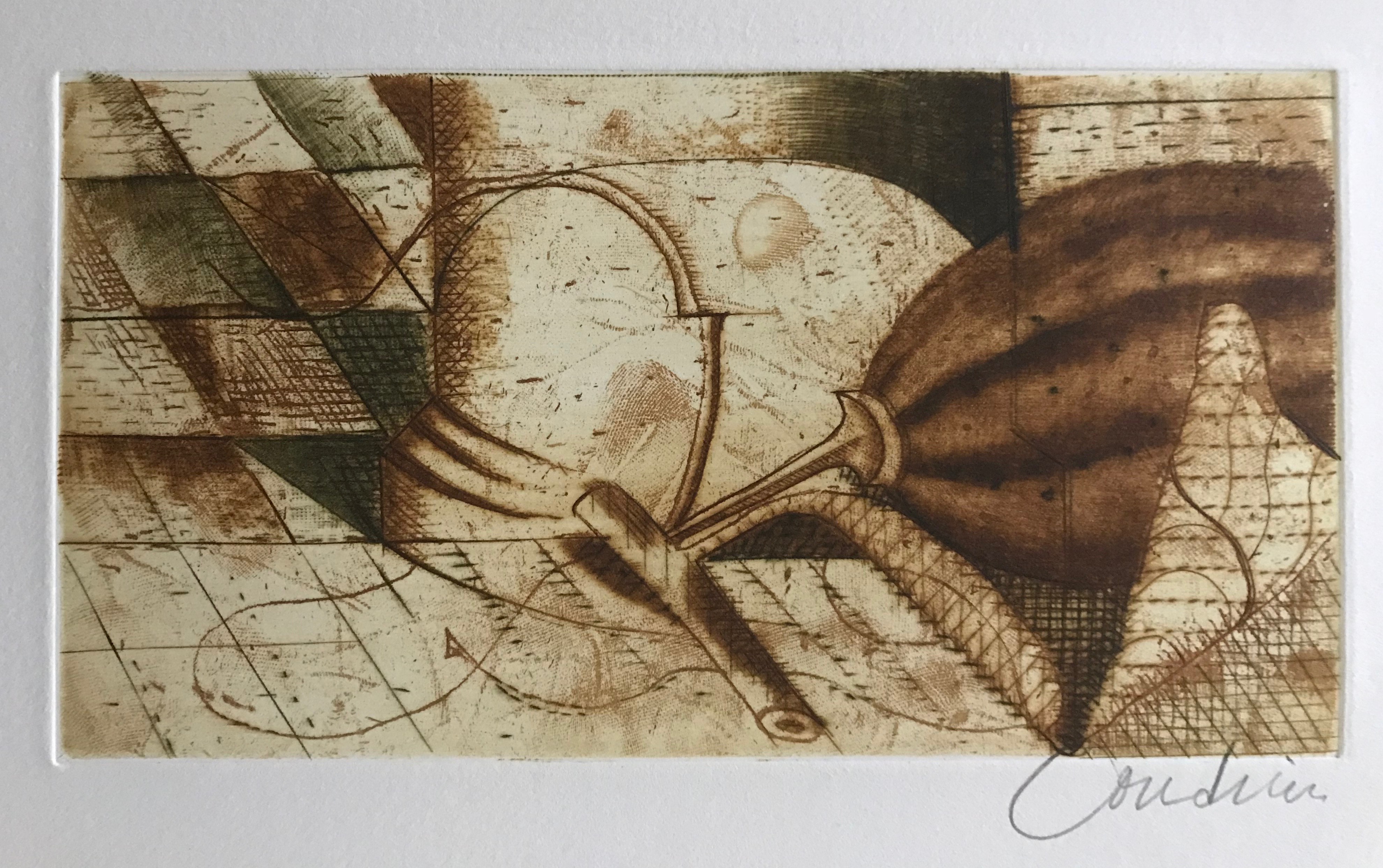 Brigitte Coudrain - Mooie kleurenets - Gesigneerd kopen? Bied vanaf 25!