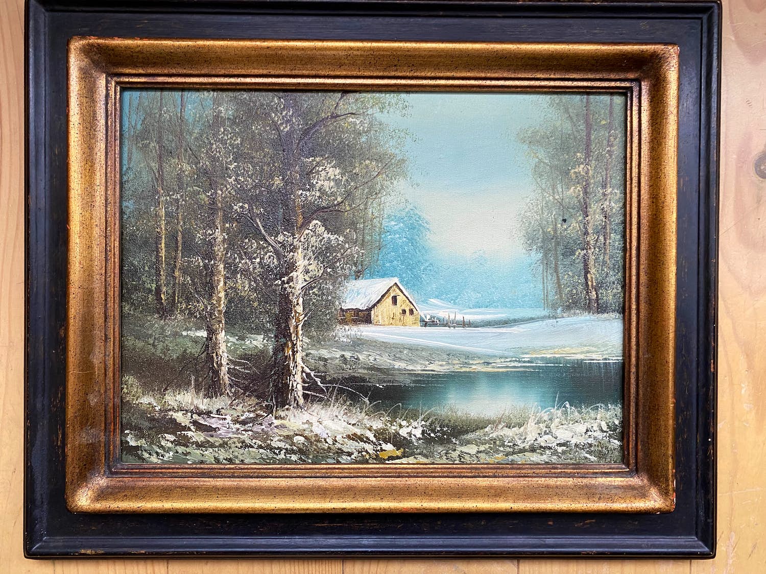Niet of onleesbaar gesigneerd - Winters landschap kopen? Bied vanaf 1!