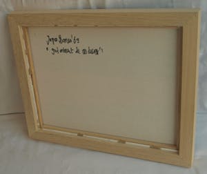 Jasper Banen - Acryl op doek, ingelijst , “Geel ontmoet de Anderen” – 2016 kopen? Bied vanaf 85!