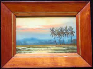 Frederik Kasenda - Ochtendstemming op de Sawah verkocht voor € 125!