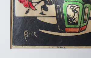 Jac. de Beer - Vaas met Oost Indische kers kopen? Bied vanaf 75!