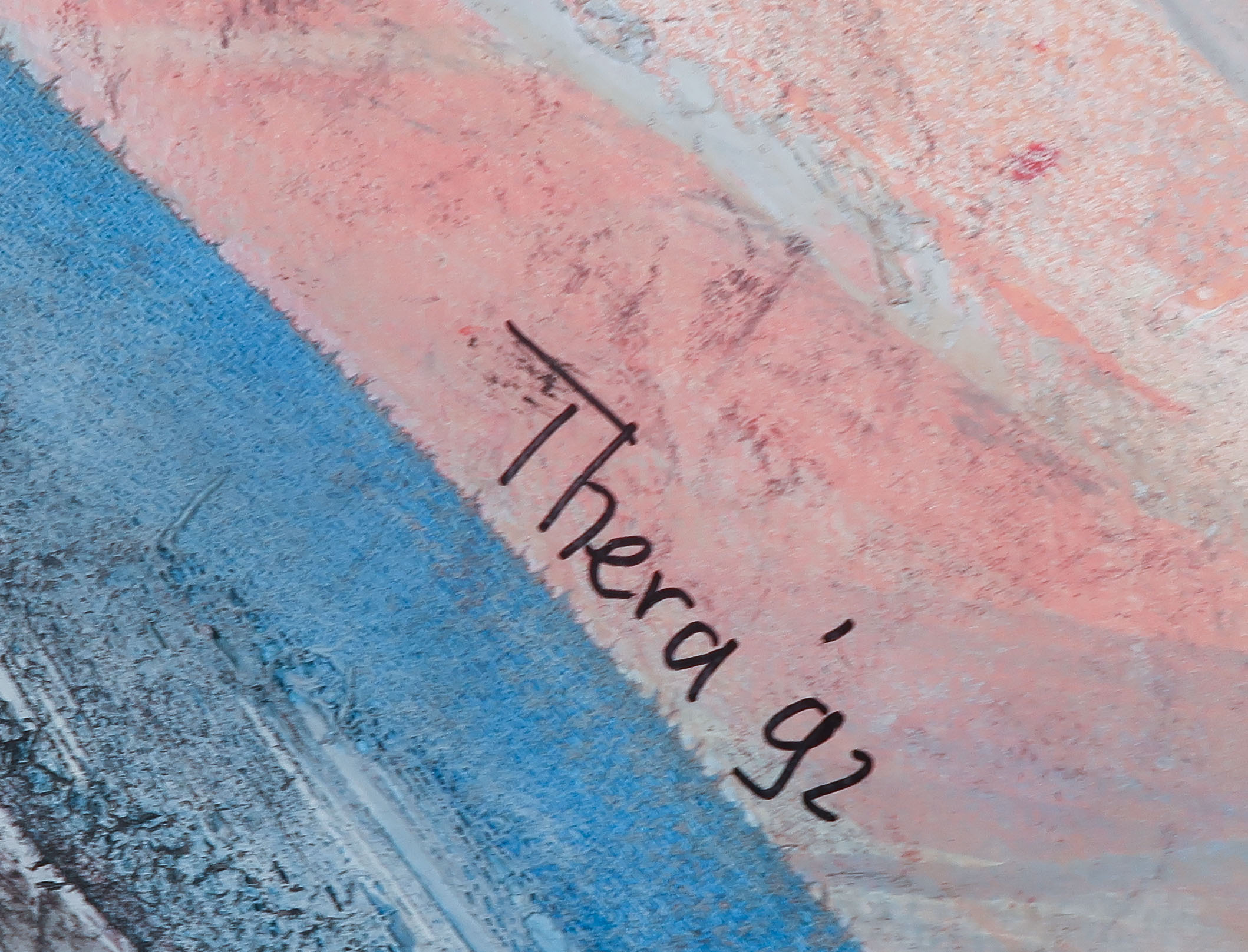 Niet of onleesbaar gesigneerd - Gemengde techniek en collage, Pijn kopen? Bied vanaf 1!