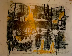 Jan Cremer - Cassette met 1 zeefdruk en het boek Grafiek/Prints 1956-1998 kopen? Bied vanaf 150!
