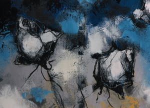 Carolina Paulussen - Acryl op doek, Rozen (Zeer groot) kopen? Bied vanaf 250!