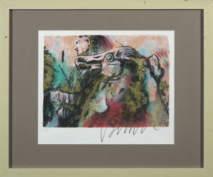 Gerti Bierenbroodspot - Zeefdruk, Zonder titel - Ingelijst kopen? Bied vanaf 50!