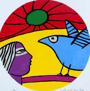 Corneille - Litho: Droombeelden - 1994 verkocht voor € 125!